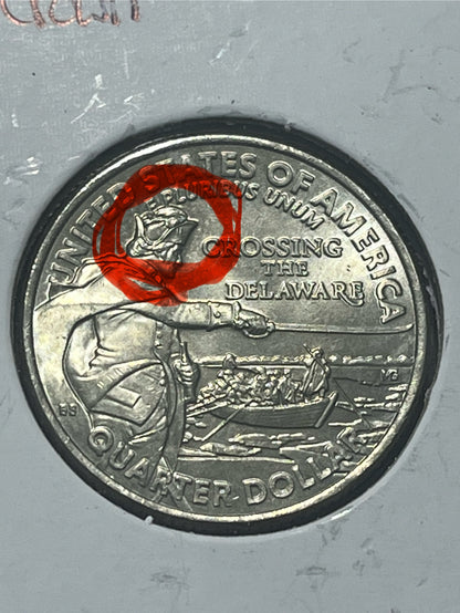 2021 P Crossing The Delaware FULL CROWN ERROR