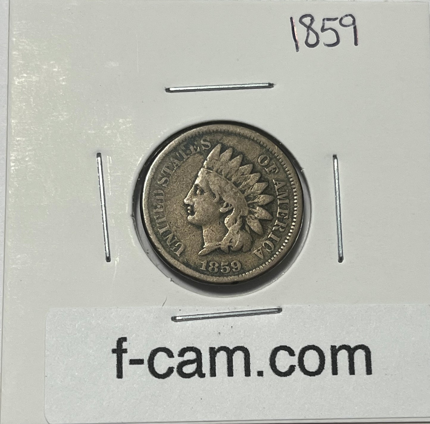 1859 Indian Head Cent