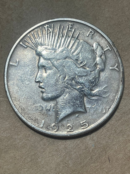 1925 Peace Dollar