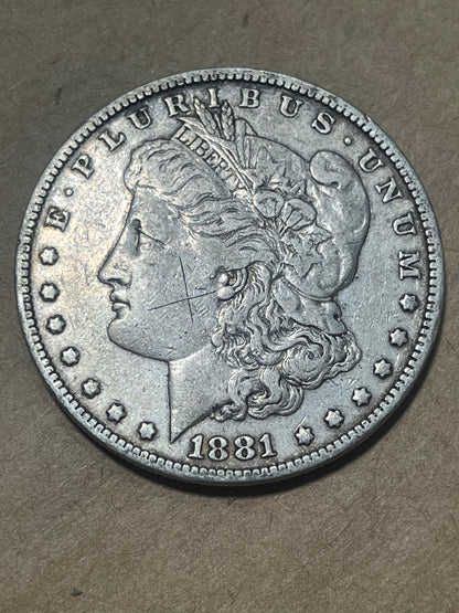 1881 Morgan Dollar