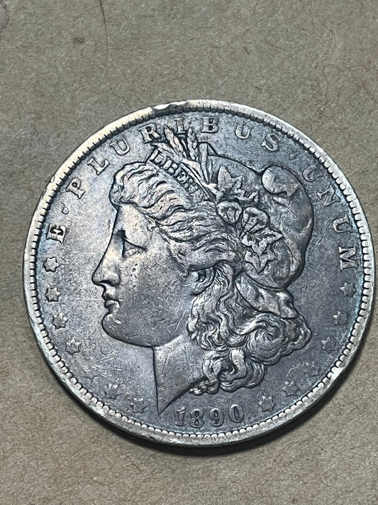 1890 O Morgan Dollar