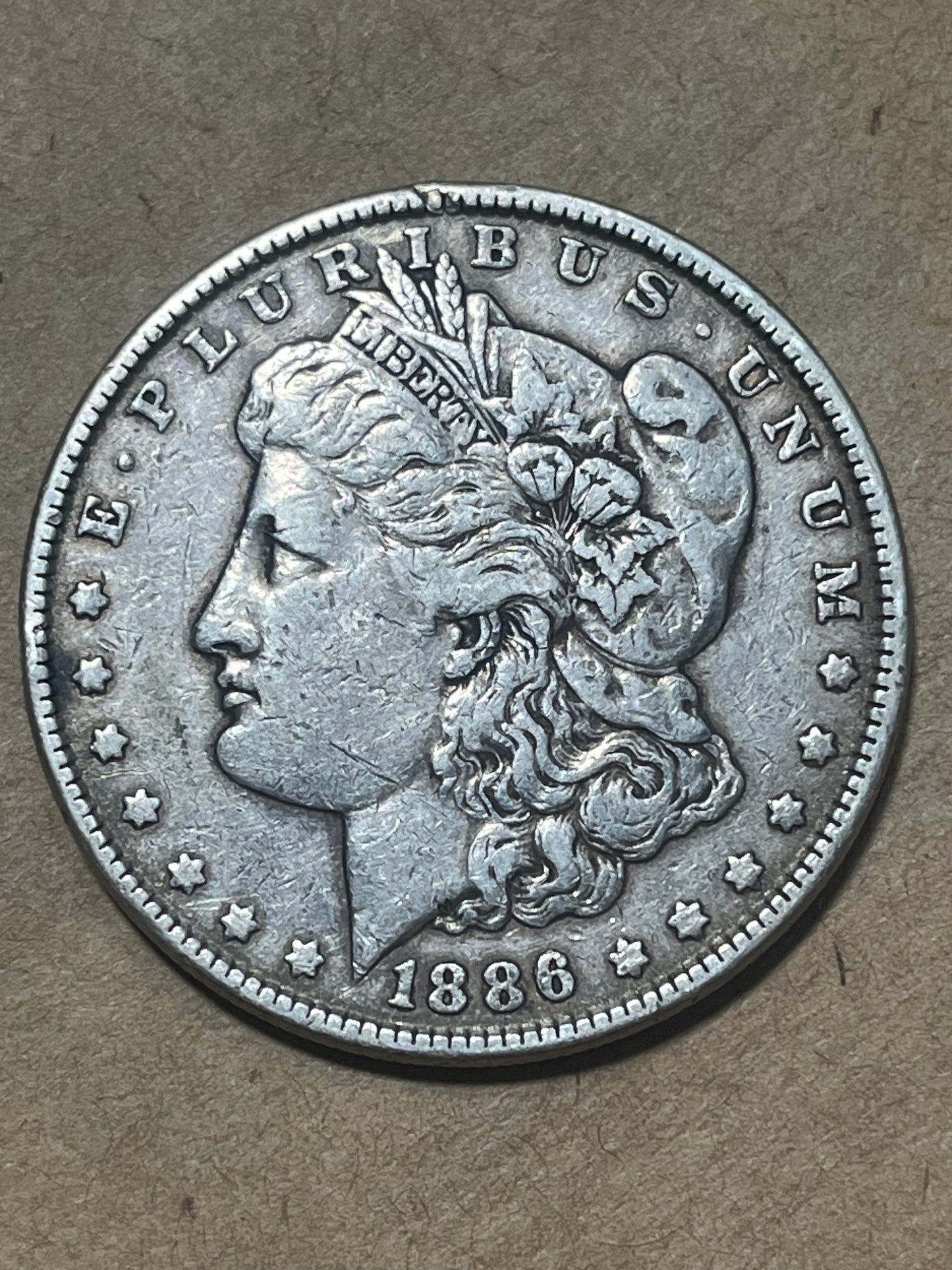 1886 Morgan Dollar