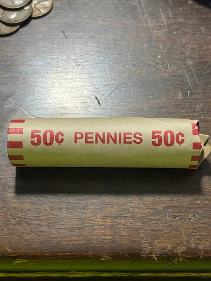 Rolls of Wheat Pennies