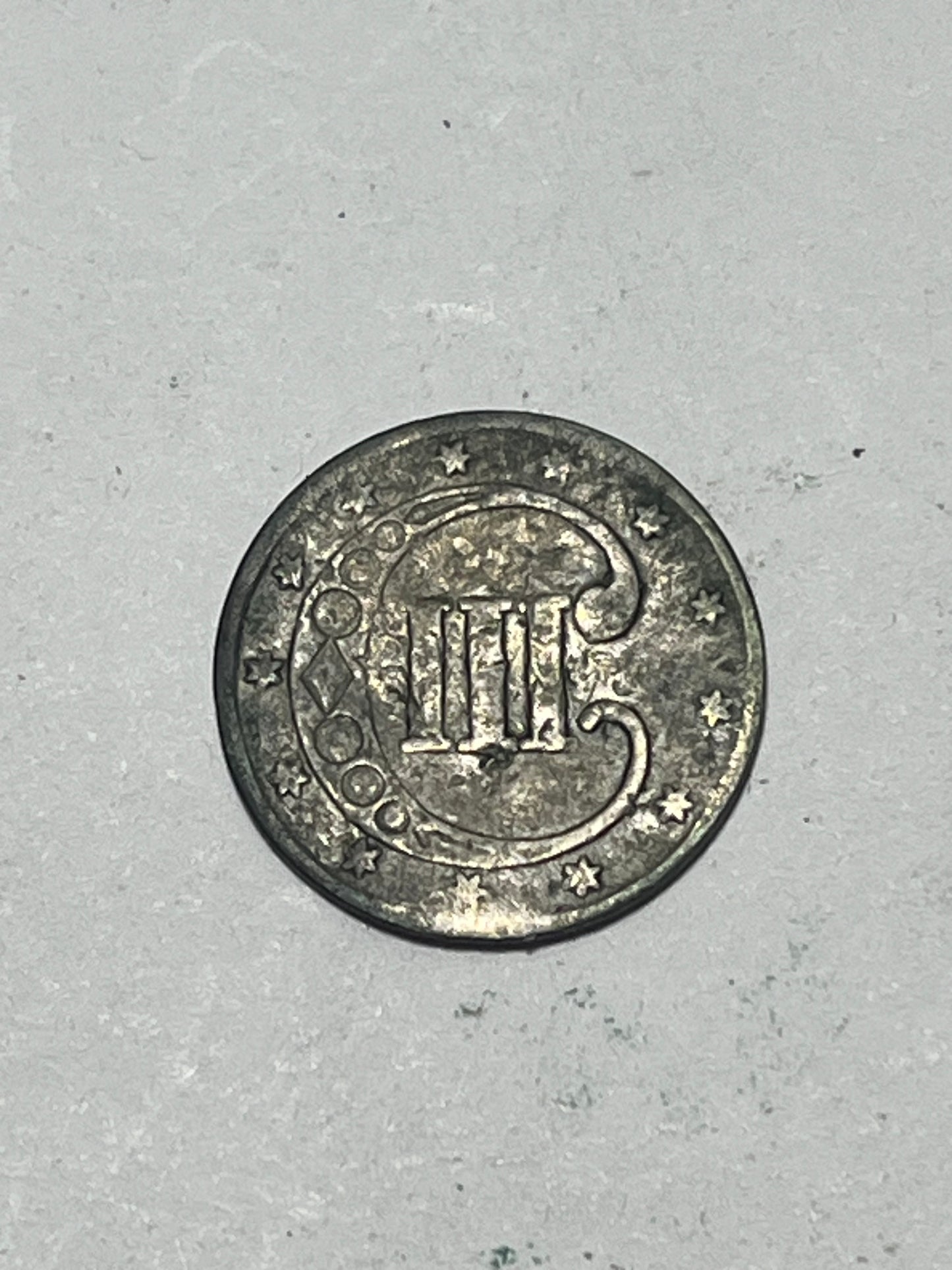 1851 3 Cent Silver