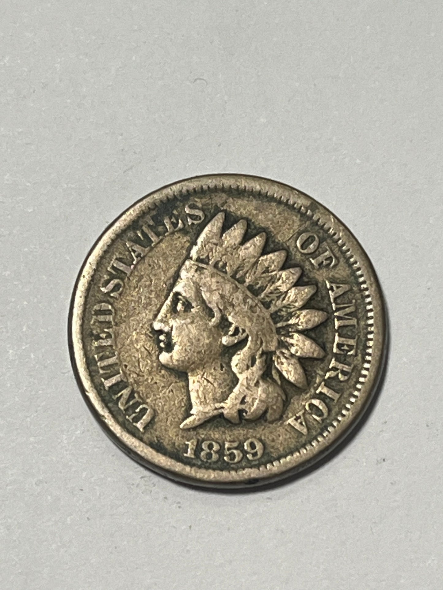 1859 Indian Head Cent