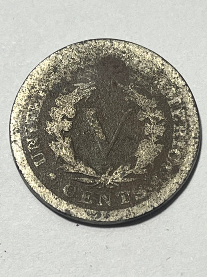 1884 Liberty V Nickel