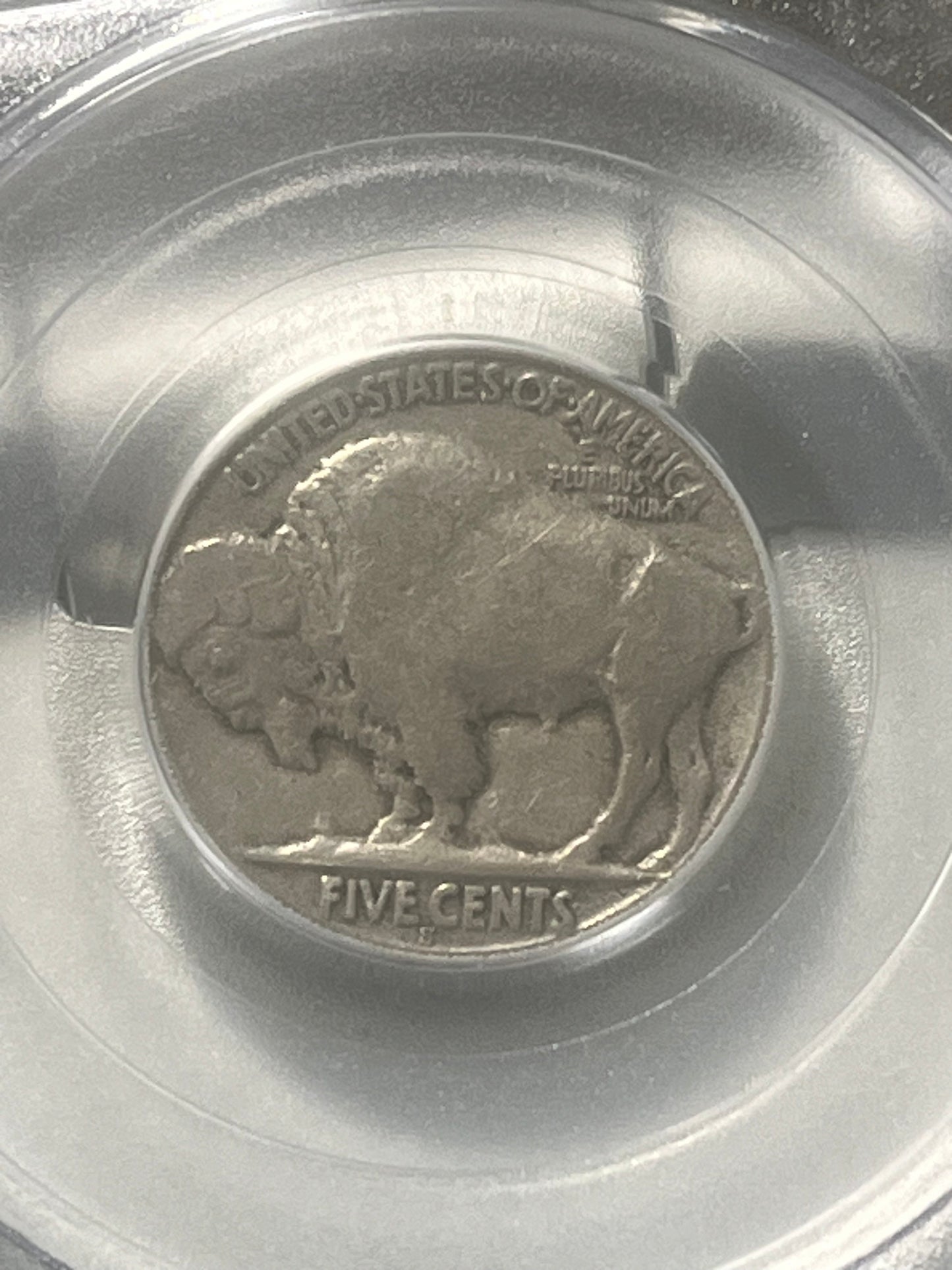 1918 S Buffalo Nickel - F12 - PCGS