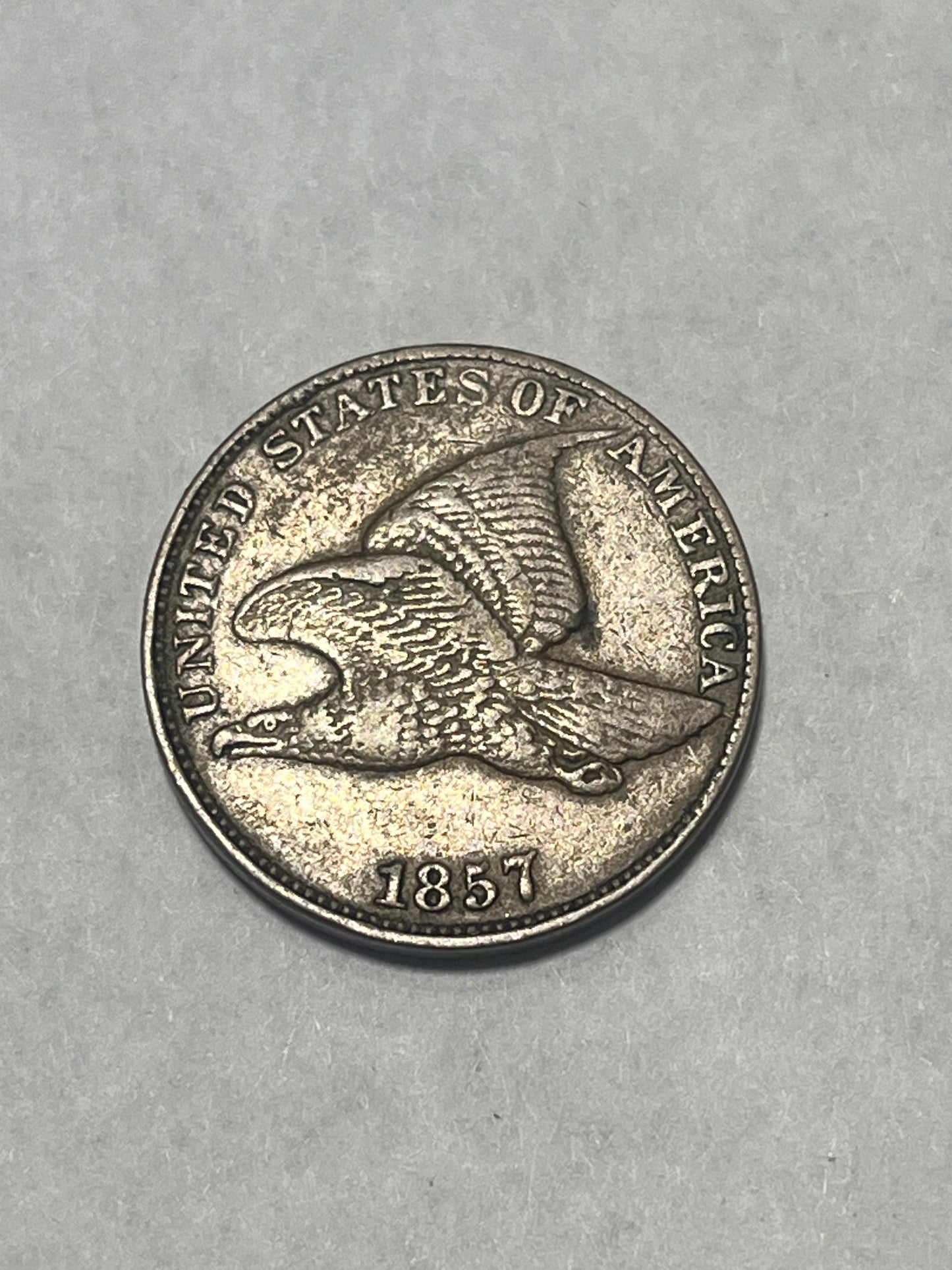 1857 Flying Eagle One Cent