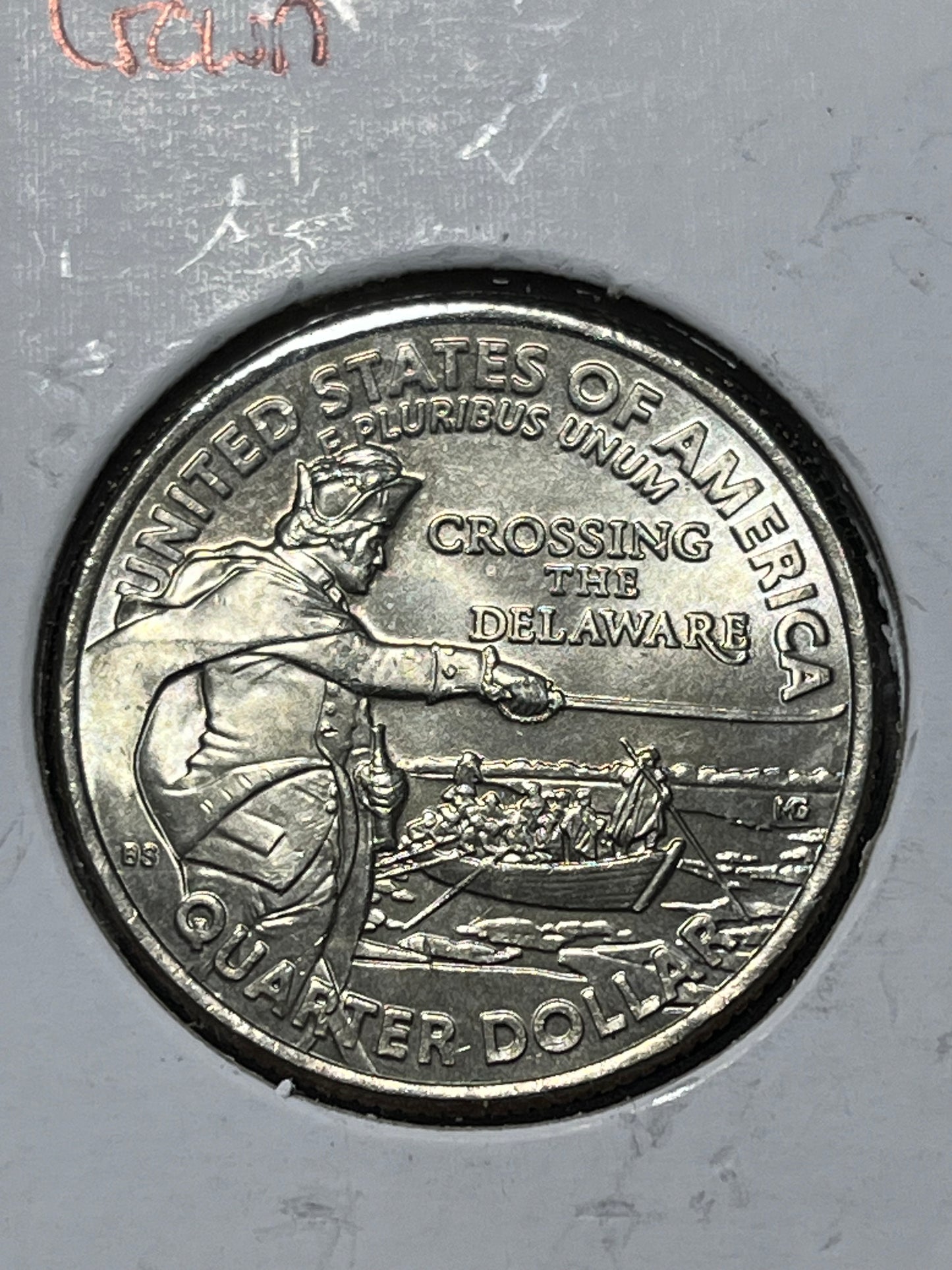 2021 P Crossing The Delaware FULL CROWN ERROR