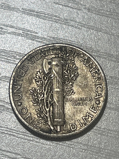 1944 Mercury Dime