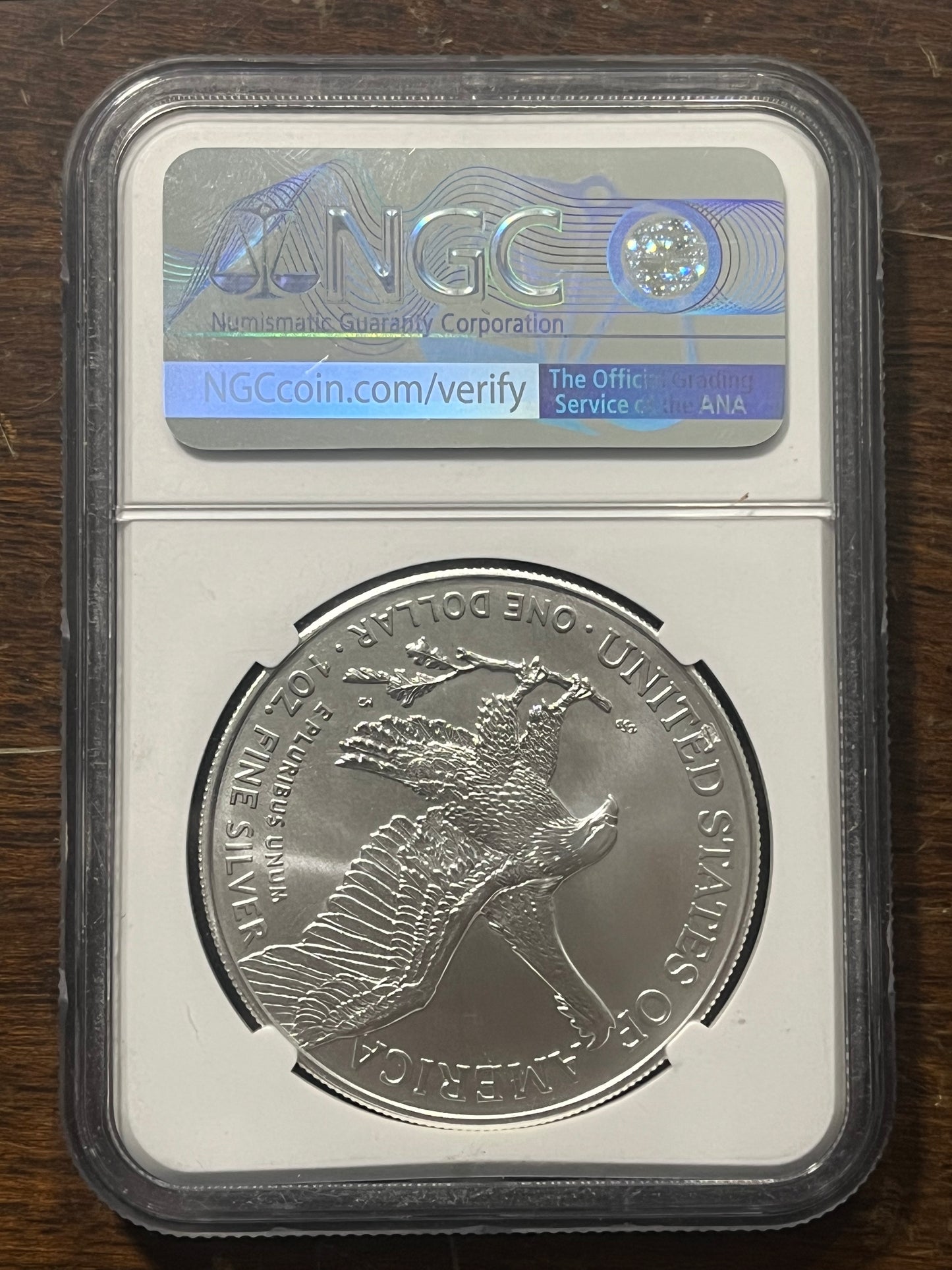 2022 Silver Eagle NGC MS70